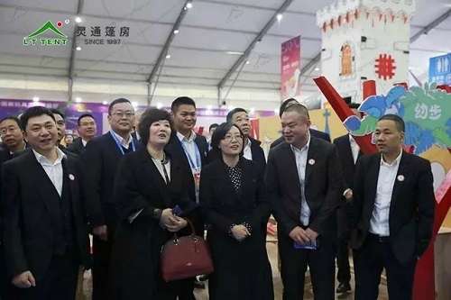 靈通篷房為首屆中國玩具國際博覽會(huì)提供超過8000平米篷房
